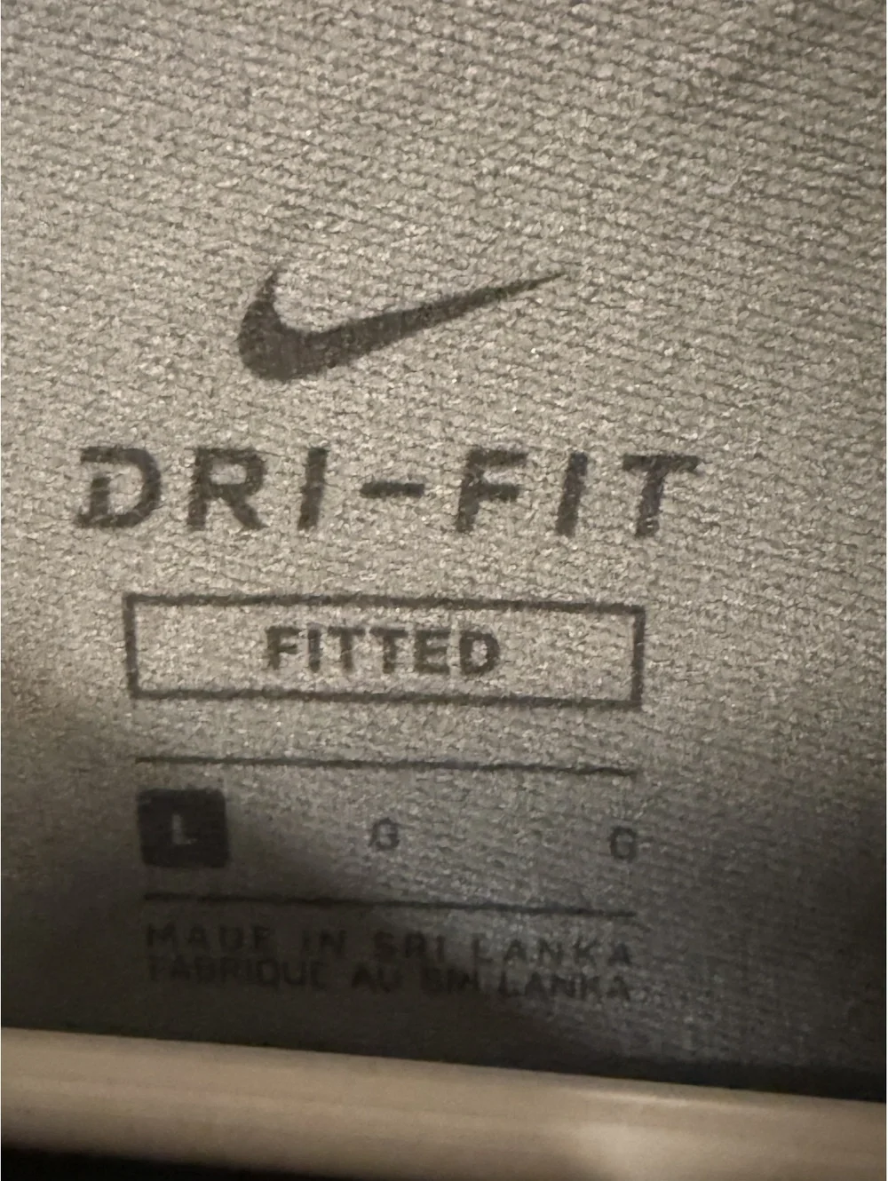 Nike Pro Dri-FIT Fitted Long Sleeve Shirt Large
